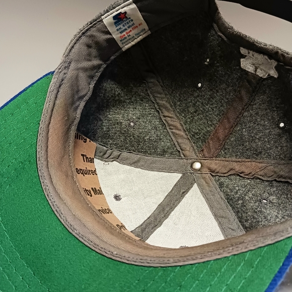 Vintage 1990s UCLA Bruins NCAA College Wool Starter Tailsweep Snapback Hat - Picture 3 of 3